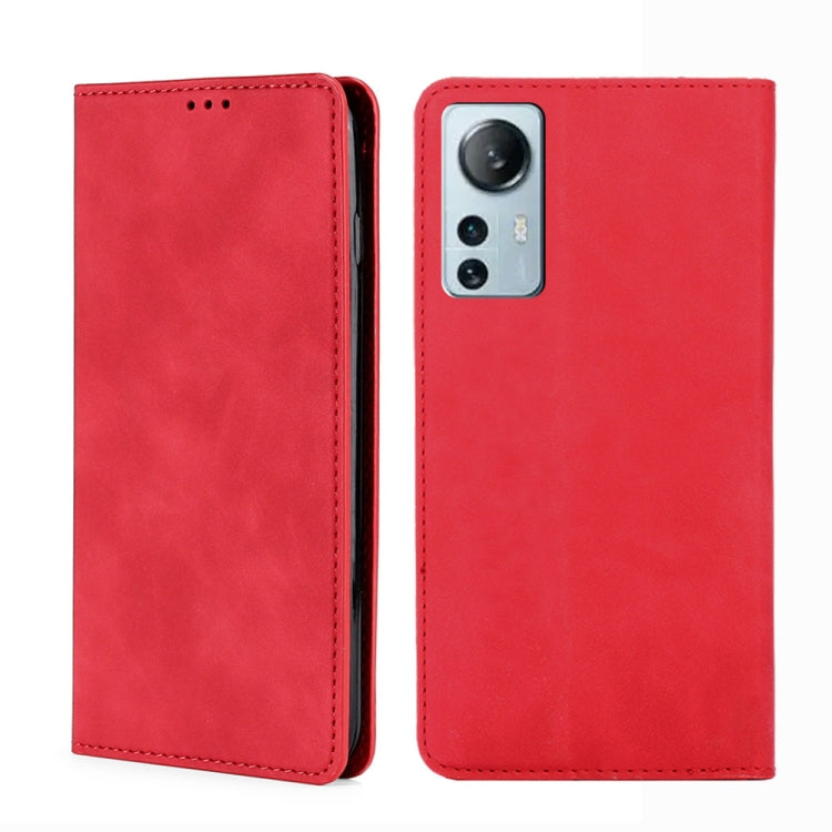Custodia per telefono in pelle con vibrazione magnetica Skin Feel, For Xiaomi Redmi Note 11 Global / Note 11S, For Xiaomi Redmi Note 11 Pro 4G/5G Global, For Xiaomi 12 Lite, For Xiaomi 12 Pro