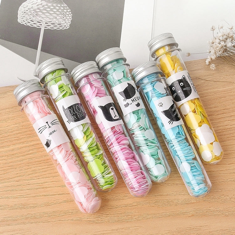 10 pezzi monouso portatile da viaggio a forma di tubo in scatola con coriandoli mini piatto di sapone, Emoji Series, Animal Series, Succulent Series, Fruit Series, Words Series, Constellation Series, Cherry Blossom Series, Pig Baby Series