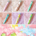 10 pezzi monouso portatile da viaggio a forma di tubo in scatola con coriandoli mini piatto di sapone, Emoji Series, Animal Series, Succulent Series, Fruit Series, Words Series, Constellation Series, Cherry Blossom Series, Pig Baby Series