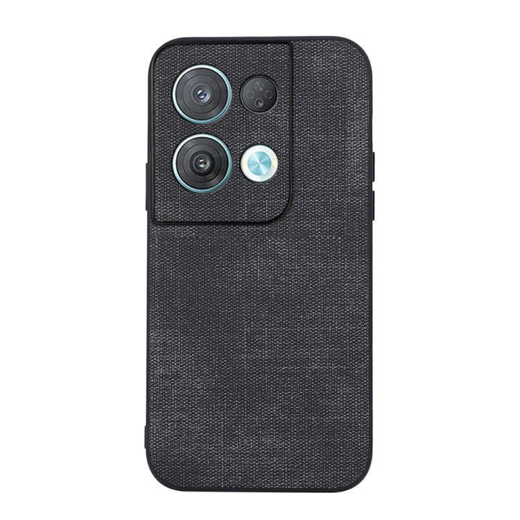 Custodia per telefono antiurto Brugg Texture PU, For OPPO Reno8 Pro+ 5G China / 8 Pro 5G Foreign, For OPPO Reno8 Pro 5G China, For OPPO Reno8