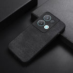 Custodia per telefono antiurto Brugg Texture PU, For OPPO Reno8 Pro+ 5G China / 8 Pro 5G Foreign, For OPPO Reno8 Pro 5G China, For OPPO Reno8