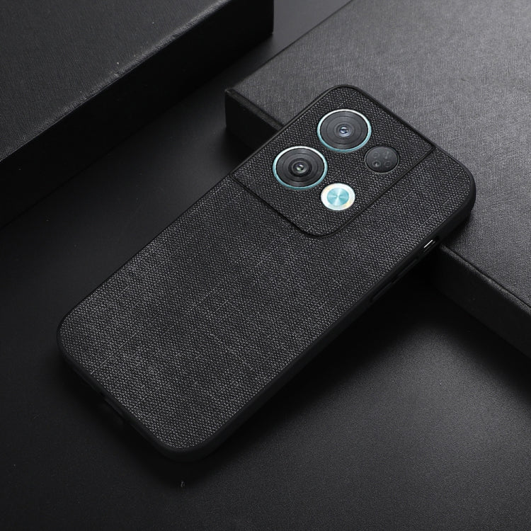 Custodia per telefono antiurto Brugg Texture PU, For OPPO Reno8 Pro+ 5G China / 8 Pro 5G Foreign, For OPPO Reno8 Pro 5G China, For OPPO Reno8