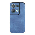 Custodia per telefono antiurto Brugg Texture PU, For OPPO Reno8 Pro+ 5G China / 8 Pro 5G Foreign, For OPPO Reno8 Pro 5G China, For OPPO Reno8