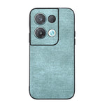 Custodia per telefono antiurto Brugg Texture PU, For OPPO Reno8 Pro+ 5G China / 8 Pro 5G Foreign, For OPPO Reno8 Pro 5G China, For OPPO Reno8