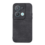 Custodia per telefono antiurto Brugg Texture PU, For OPPO Reno8 Pro+ 5G China / 8 Pro 5G Foreign, For OPPO Reno8 Pro 5G China, For OPPO Reno8