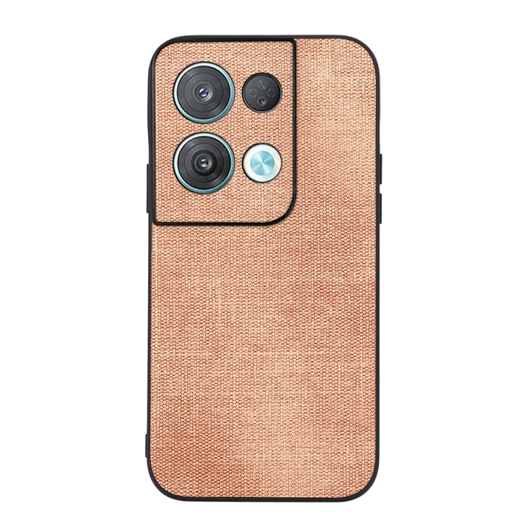 Custodia per telefono antiurto Brugg Texture PU, For OPPO Reno8 Pro+ 5G China / 8 Pro 5G Foreign, For OPPO Reno8 Pro 5G China, For OPPO Reno8