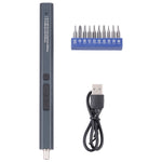 Set cacciaviti elettrici ricaricabili 12-33-49 in 1