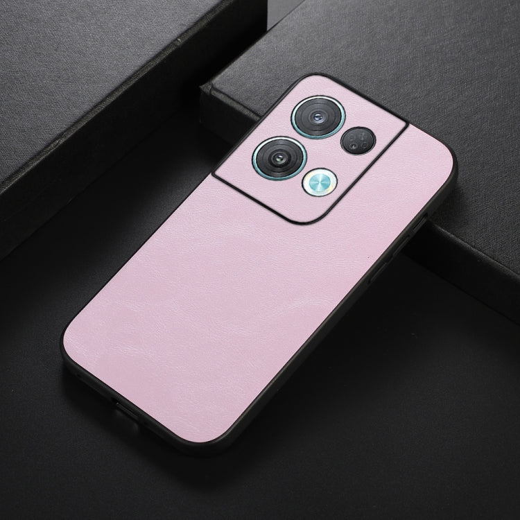 Custodia per telefono PU in pelle bovina, For OPPO Reno8 Pro+ 5G China / 8 Pro 5G Foreign, For OPPO Reno8 Pro 5G China, For OPPO Reno8, For Samsung Galaxy Z Flip4