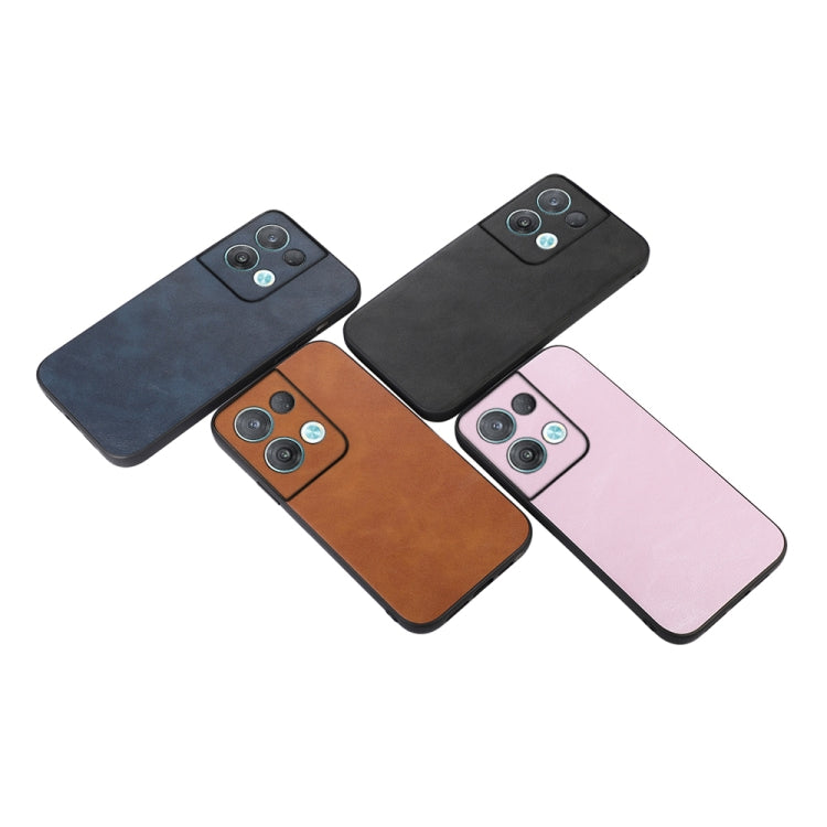 Custodia per telefono PU in pelle bovina, For OPPO Reno8 Pro+ 5G China / 8 Pro 5G Foreign, For OPPO Reno8 Pro 5G China, For OPPO Reno8, For Samsung Galaxy Z Flip4