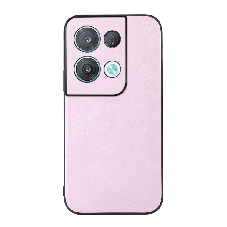 Custodia per telefono PU in pelle bovina, For OPPO Reno8 Pro+ 5G China / 8 Pro 5G Foreign, For OPPO Reno8 Pro 5G China, For OPPO Reno8, For Samsung Galaxy Z Flip4