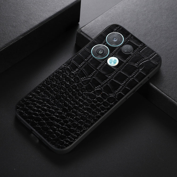 Custodia per telefono in pelle di vacchetta di coccodrillo, For OPPO Reno8 Pro+ 5G China / 8 Pro 5G Foreign, For OPPO Reno8 Pro 5G China, For OPPO Reno8, For Samsung Galaxy Z Flip4