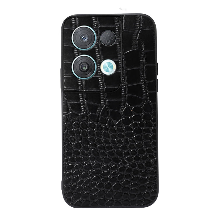 Custodia per telefono in pelle di vacchetta di coccodrillo, For OPPO Reno8 Pro+ 5G China / 8 Pro 5G Foreign, For OPPO Reno8 Pro 5G China, For OPPO Reno8, For Samsung Galaxy Z Flip4