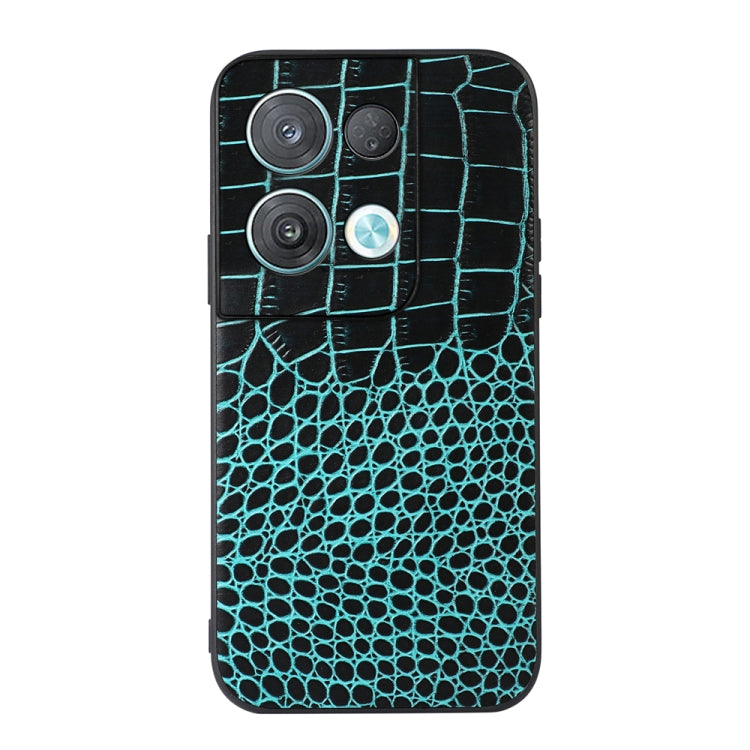Custodia per telefono in pelle di vacchetta di coccodrillo, For OPPO Reno8 Pro+ 5G China / 8 Pro 5G Foreign, For OPPO Reno8 Pro 5G China, For OPPO Reno8, For Samsung Galaxy Z Flip4
