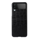 Custodia per telefono in pelle di vacchetta di coccodrillo, For OPPO Reno8 Pro+ 5G China / 8 Pro 5G Foreign, For OPPO Reno8 Pro 5G China, For OPPO Reno8, For Samsung Galaxy Z Flip4