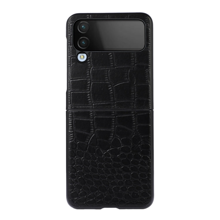 Custodia per telefono in pelle di vacchetta di coccodrillo, For OPPO Reno8 Pro+ 5G China / 8 Pro 5G Foreign, For OPPO Reno8 Pro 5G China, For OPPO Reno8, For Samsung Galaxy Z Flip4
