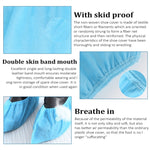 100 PCS 400g Copriscarpe monouso Pulizia interna Pavimento addensare Copriscarpe in tessuto non tessuto, Fabric Overshoes