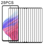 Pellicola in vetro temperato con protezione per schermo a copertura completa da 25 pezzi, For Samsung Galaxy A53 5G (25 PCS)