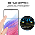 Pellicola in vetro temperato con protezione per schermo a copertura completa da 25 pezzi, For Samsung Galaxy A53 5G (25 PCS)