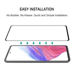 Pellicola in vetro temperato con protezione per schermo a copertura completa da 25 pezzi, For Samsung Galaxy A53 5G (25 PCS)