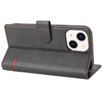 Custodia portafoglio in pelle con flip per iPhone 13 mini e 13 Pr