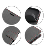 Custodia portafoglio in pelle con flip per iPhone 13 mini e 13 Pr