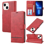 Custodia portafoglio in pelle con flip per iPhone 13 mini e 13 Pr