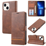 Custodia portafoglio in pelle con flip per iPhone 13 mini e 13 Pr