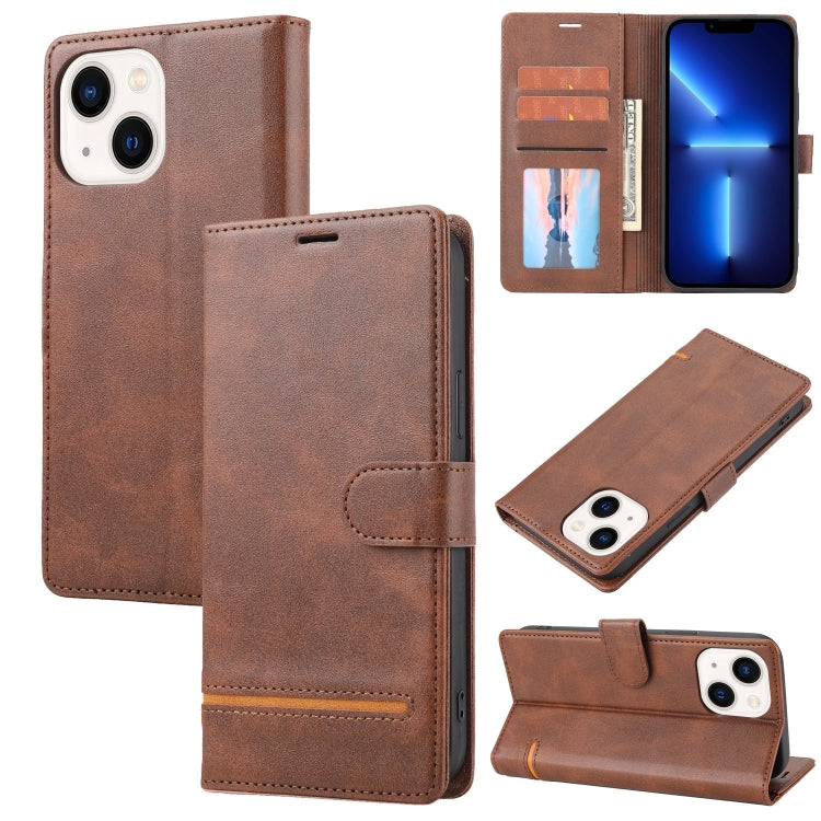 Custodia portafoglio in pelle con flip per iPhone 13 mini e 13 Pr