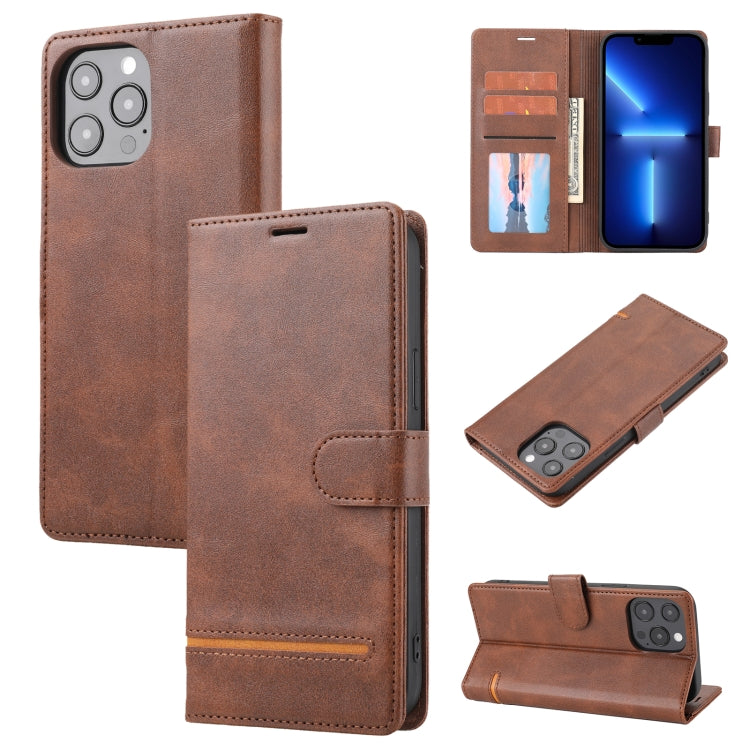 Custodia portafoglio in pelle con flip per iPhone 13 mini e 13 Pr