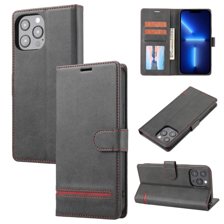 Custodia portafoglio in pelle con flip per iPhone 13 mini e 13 Pr