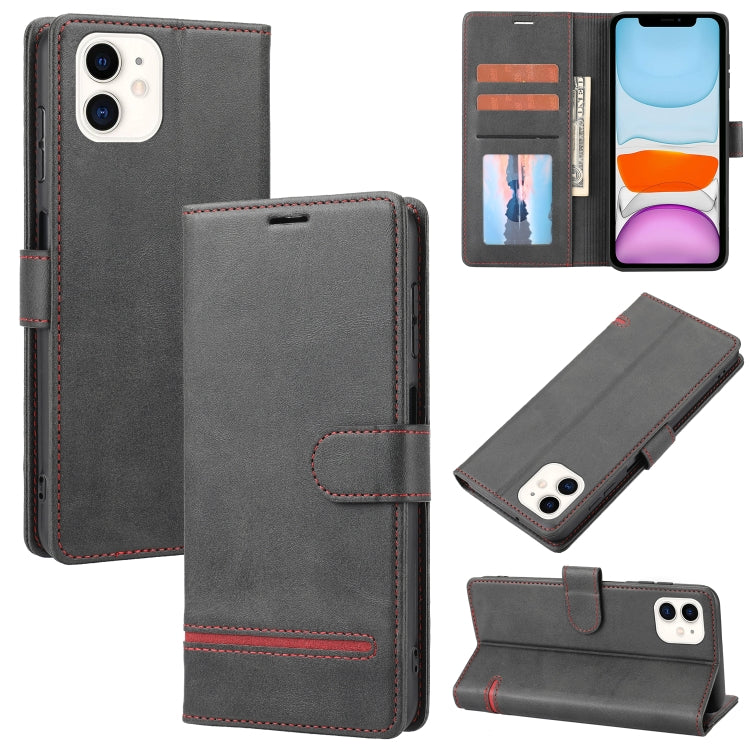 Custodia per telefono in pelle con flip a portafoglio classico, For iPhone 12 mini, For iPhone 12 / 12 Pro, For iPhone 12 Pro Max, For iPhone 11