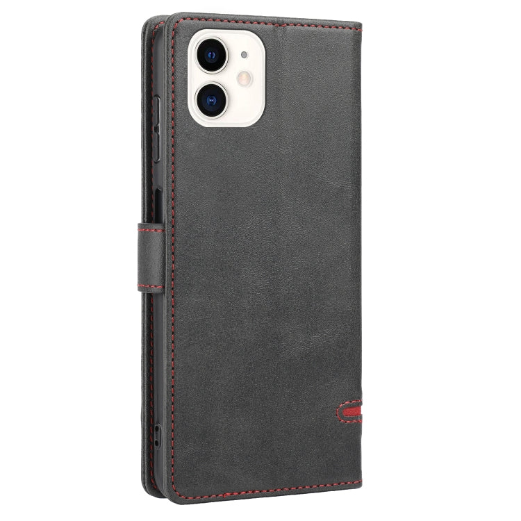 Custodia portafoglio in pelle con flip per iPhone 11 e 12