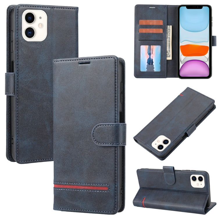 Custodia portafoglio in pelle con flip per iPhone 11 e 12