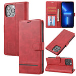 Custodia portafoglio in pelle con flip per iPhone 11 e 12