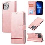 Custodia portafoglio in pelle con flip per iPhone 11 e 12