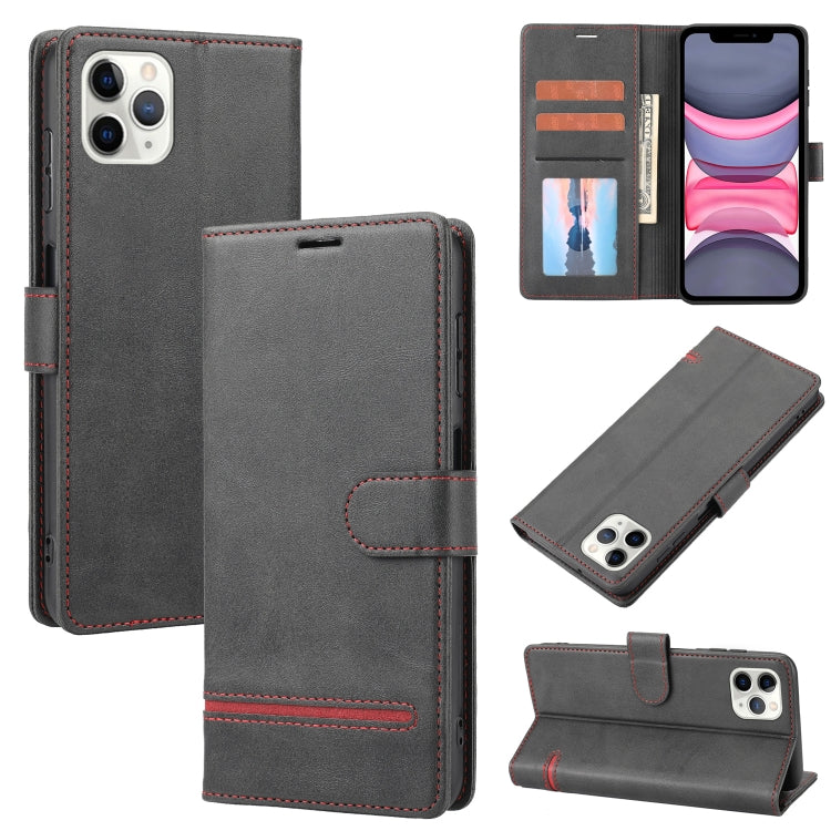 Custodia per telefono in pelle con flip a portafoglio classico, For iPhone 11 Pro, For iPhone 11 Pro Max, For iPhone X / XS, For iPhone XR