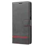 Custodia portafoglio in pelle con flip per iPhone XR e compatibil