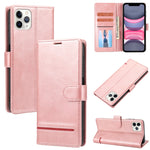 Custodia portafoglio in pelle con flip per iPhone XR e compatibil