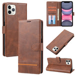 Custodia portafoglio in pelle con flip per iPhone XR e compatibil