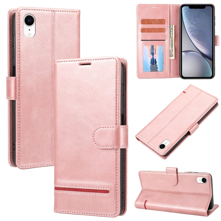 Custodia portafoglio in pelle con flip per iPhone XR e compatibil