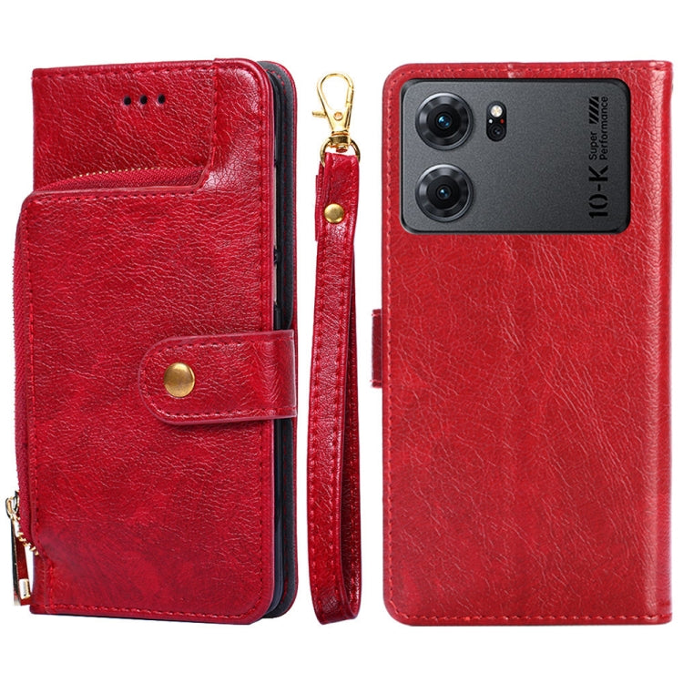 Custodia per cellulare in pelle con cerniera, For OPPO Find X5 Pro, For OPPO K10 5G, For OPPO K10 Pro 5G, For OPPO Reno7 4G/F21 Pro 4G, For OPPO Reno7 5G Global/Find X5 Lite, For OPPO Realme 9 Pro