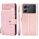 Custodia per cellulare in pelle con cerniera, For OPPO Find X5 Pro, For OPPO K10 5G, For OPPO K10 Pro 5G, For OPPO Reno7 4G/F21 Pro 4G, For OPPO Reno7 5G Global/Find X5 Lite, For OPPO Realme 9 Pro