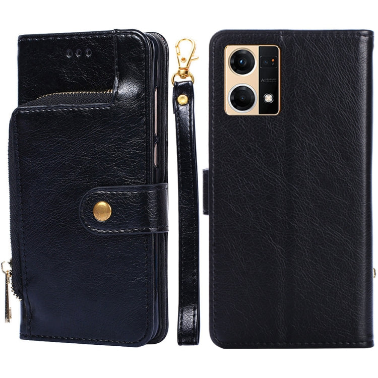 Custodia per cellulare in pelle con cerniera, For OPPO Find X5 Pro, For OPPO K10 5G, For OPPO K10 Pro 5G, For OPPO Reno7 4G/F21 Pro 4G, For OPPO Reno7 5G Global/Find X5 Lite, For OPPO Realme 9 Pro
