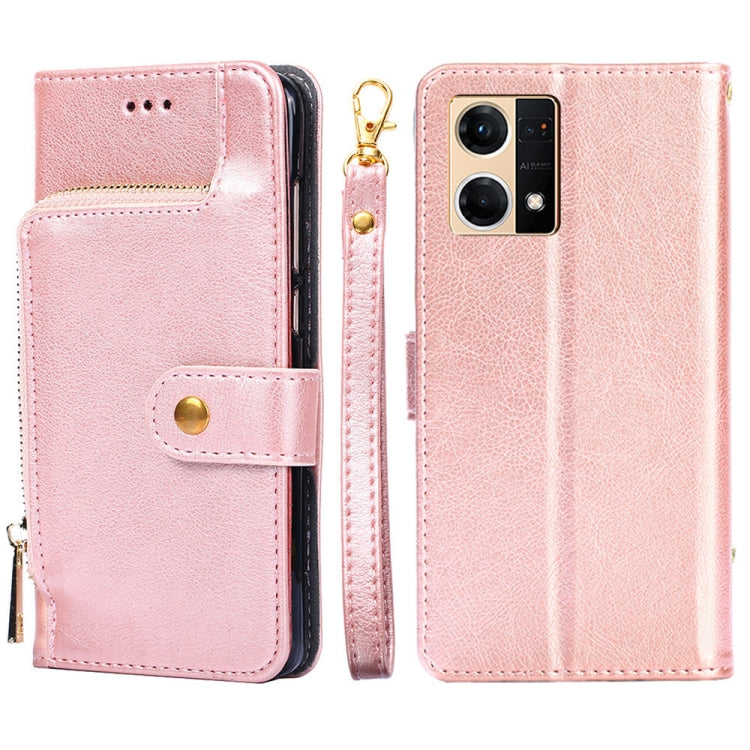 Custodia per cellulare in pelle con cerniera, For OPPO Find X5 Pro, For OPPO K10 5G, For OPPO K10 Pro 5G, For OPPO Reno7 4G/F21 Pro 4G, For OPPO Reno7 5G Global/Find X5 Lite, For OPPO Realme 9 Pro
