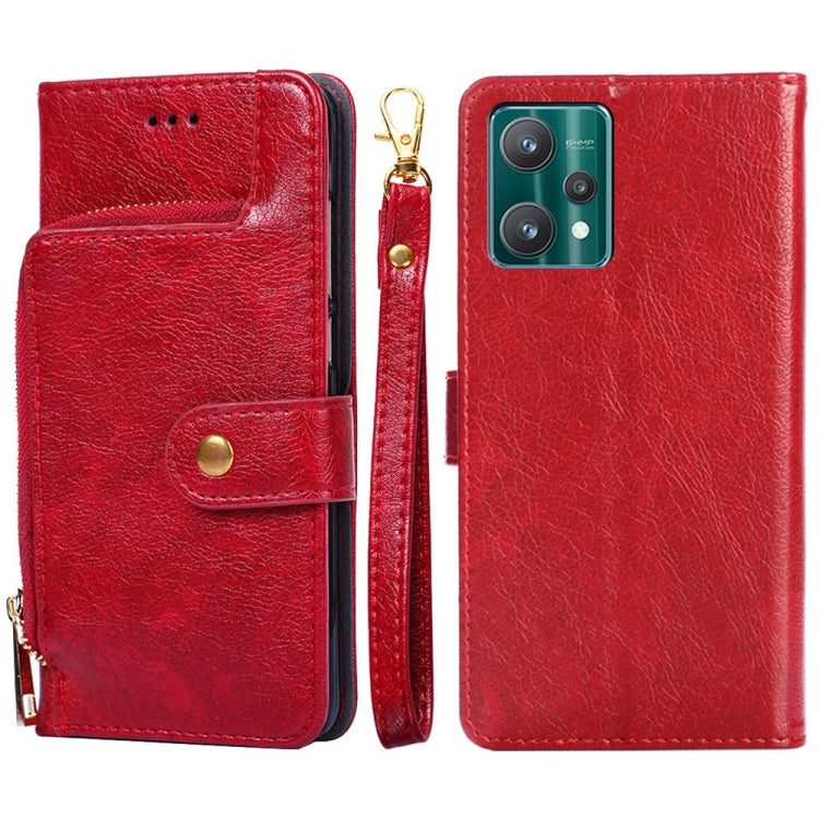 Custodia per cellulare in pelle con cerniera, For OPPO Find X5 Pro, For OPPO K10 5G, For OPPO K10 Pro 5G, For OPPO Reno7 4G/F21 Pro 4G, For OPPO Reno7 5G Global/Find X5 Lite, For OPPO Realme 9 Pro
