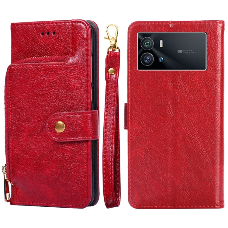 Custodia per cellulare in pelle con cerniera, For vivo iQOO 9 5G, For vivo IQOO Neo6 5G, For vivo iQOO U5 5G, For vivo S12/V23, For vivo S12 Pro/V23 Pro, For vivo X80 Pro China