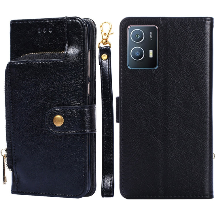 Custodia per cellulare in pelle con cerniera, For vivo iQOO 9 5G, For vivo IQOO Neo6 5G, For vivo iQOO U5 5G, For vivo S12/V23, For vivo S12 Pro/V23 Pro, For vivo X80 Pro China