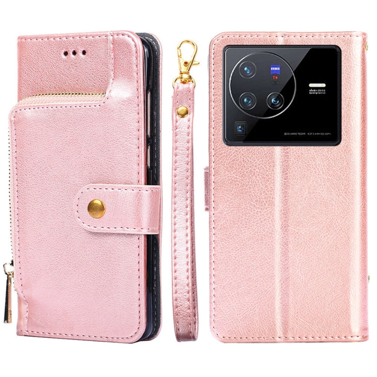 Custodia per cellulare in pelle con cerniera, For vivo iQOO 9 5G, For vivo IQOO Neo6 5G, For vivo iQOO U5 5G, For vivo S12/V23, For vivo S12 Pro/V23 Pro, For vivo X80 Pro China