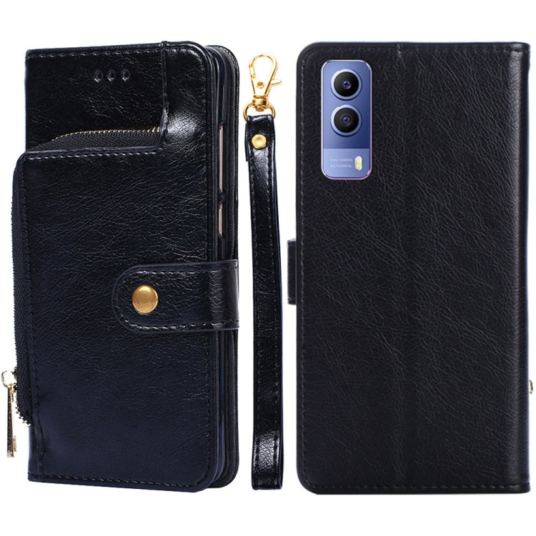 Custodia per cellulare in pelle con cerniera, For vivo X80 China, For vivo Y53s 5G/iQOO Z5x/T1x, For vivo Y55s 5G, For vivo Y76s China/Y74s, For Google Pixel 7 5G, For Huawei nova 9 SE 4G