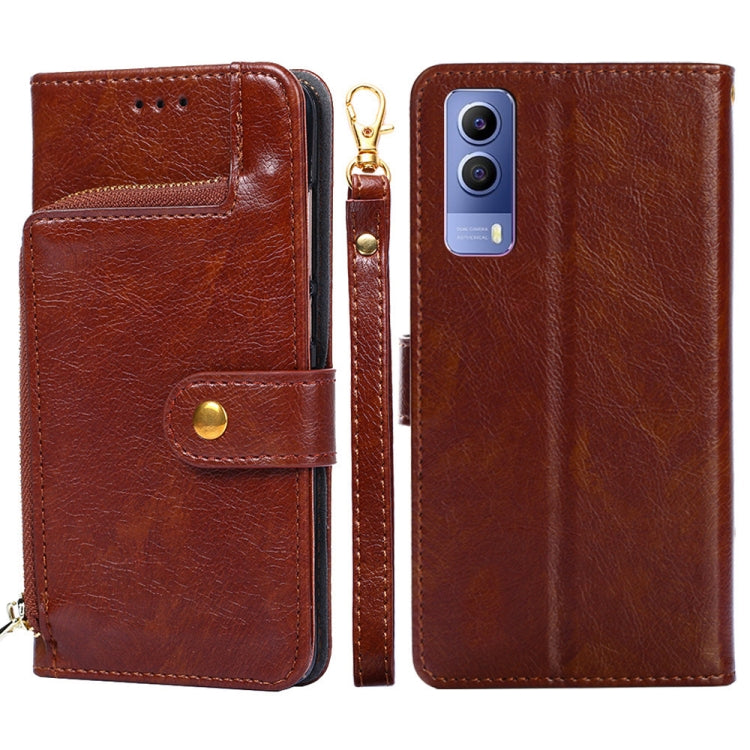 Custodia per cellulare in pelle con cerniera, For vivo X80 China, For vivo Y53s 5G/iQOO Z5x/T1x, For vivo Y55s 5G, For vivo Y76s China/Y74s, For Google Pixel 7 5G, For Huawei nova 9 SE 4G